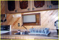 cabin kitchen