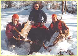 moose hunting in Ontario, Canada at Young Lake Lodge