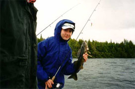 walleye fishing in Canada