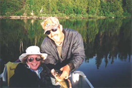 walleye fishing in Ontario, Canada
